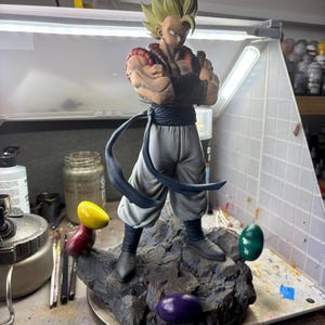 ゴジータ ドラゴンボールZ スタチュー 1/6スケール スタチュー 悟空/ベジータ ジオラマ