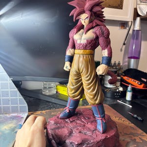 son Goku super saiyan 4 with base daima series figure 1/6 scale dragon ball