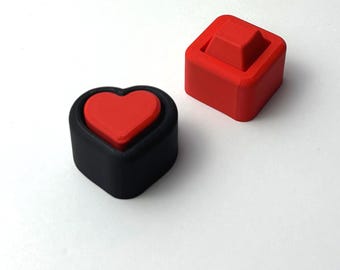 Pulsanti Fidget Clicker stampati in 3D / Giocattolo da scrivania per alleviare l'ansia