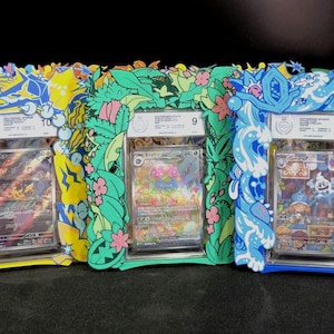 Cornici per carte Pokémon classificate (PGS, PSA, GSG, ecc.)