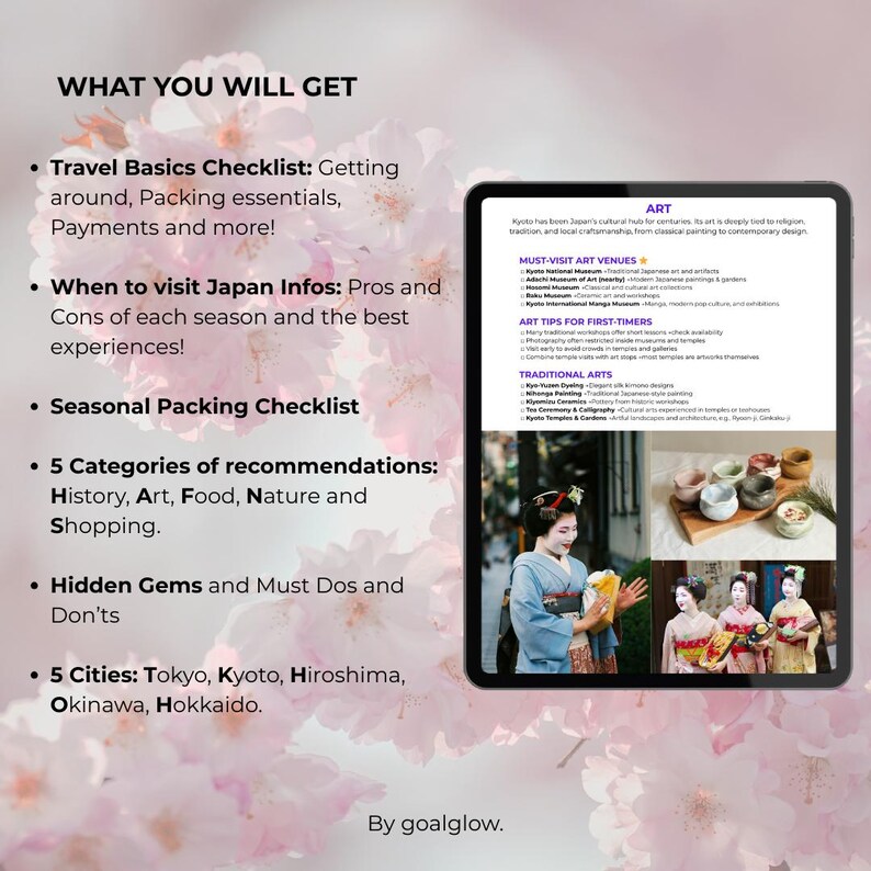 Japan Reise Checkliste