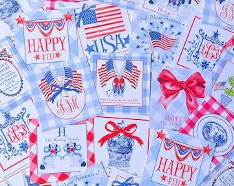 Patriotic Gift Tags