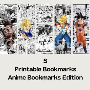 Dragon Ball Manga Bookmarks