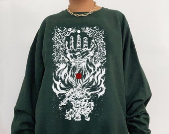 CAUSALITY Berserk T-Shirt, Berserk manga shirt, Guts shirt, Anime Manga sweatshirt