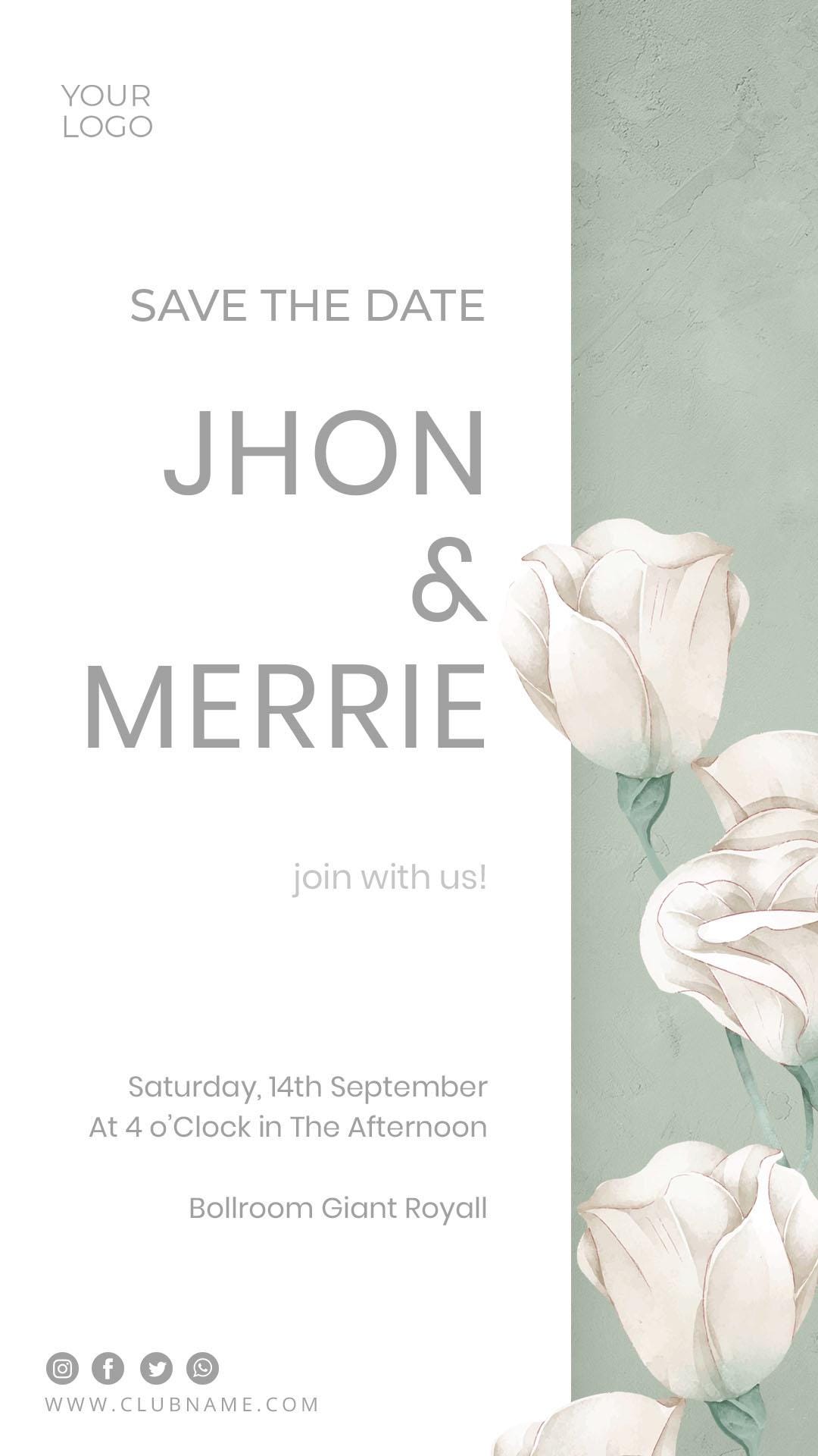 Spring Symphony Invite Floral Symphony Wedding Invitation Templates - Etsy