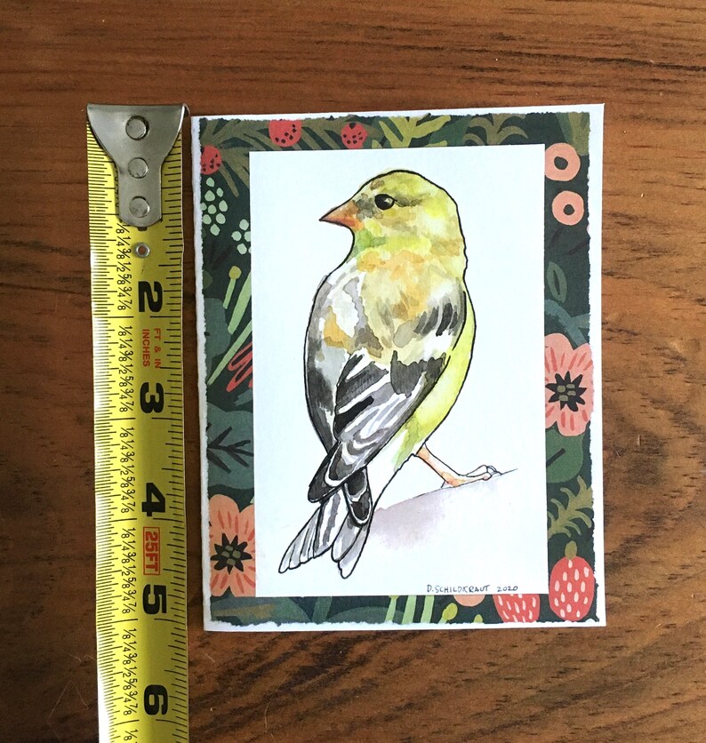 Goldfinch Greeting Cards 8 Pack image 3