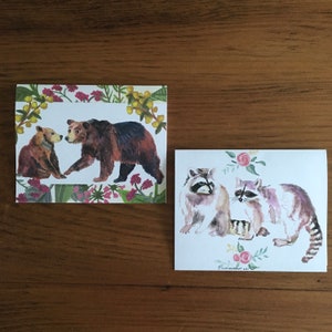 Woodland Animals Greeting Cards 8 Pack image 5