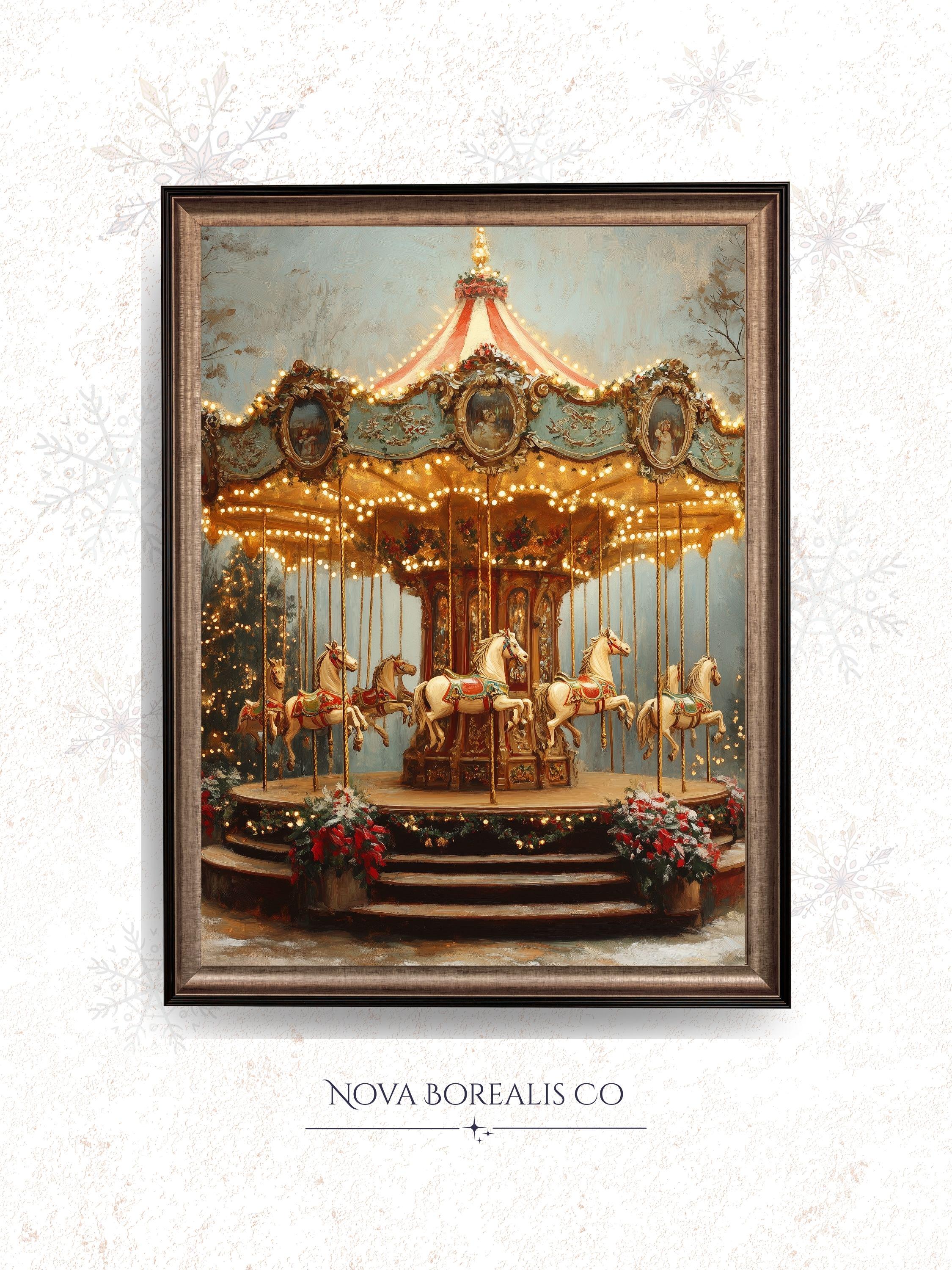 Mr christmas carousel - Etsy 日本