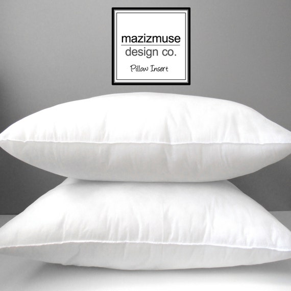 Premium Down Alternative Pillow Insert 20 X 20 Pillow Insert 18 X 18 Pillow  Insert 16 X 26 Pillow Insert Down Insert Poly Insert 