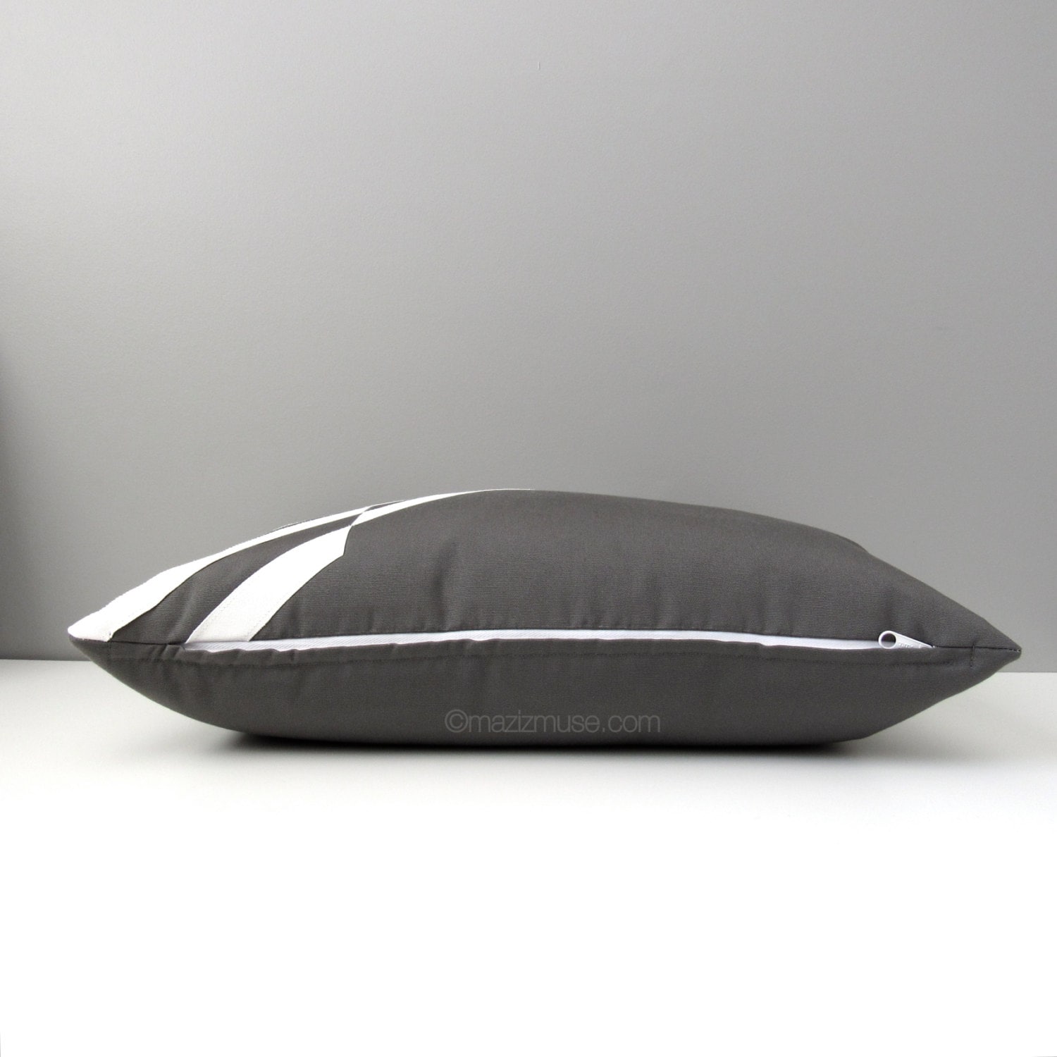 Modern Grey & White Outdoor Pillow Cover Decorative Pillow Etsy Canada