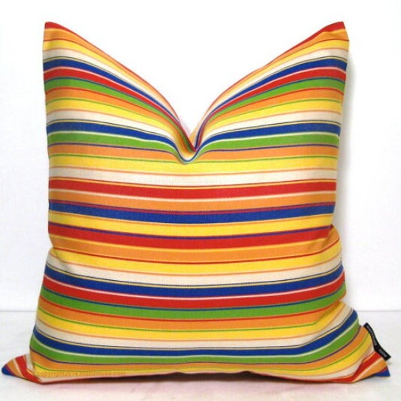 Sale Colorful Outdoor Pillow Cover Modern Pillow Cover Etsy