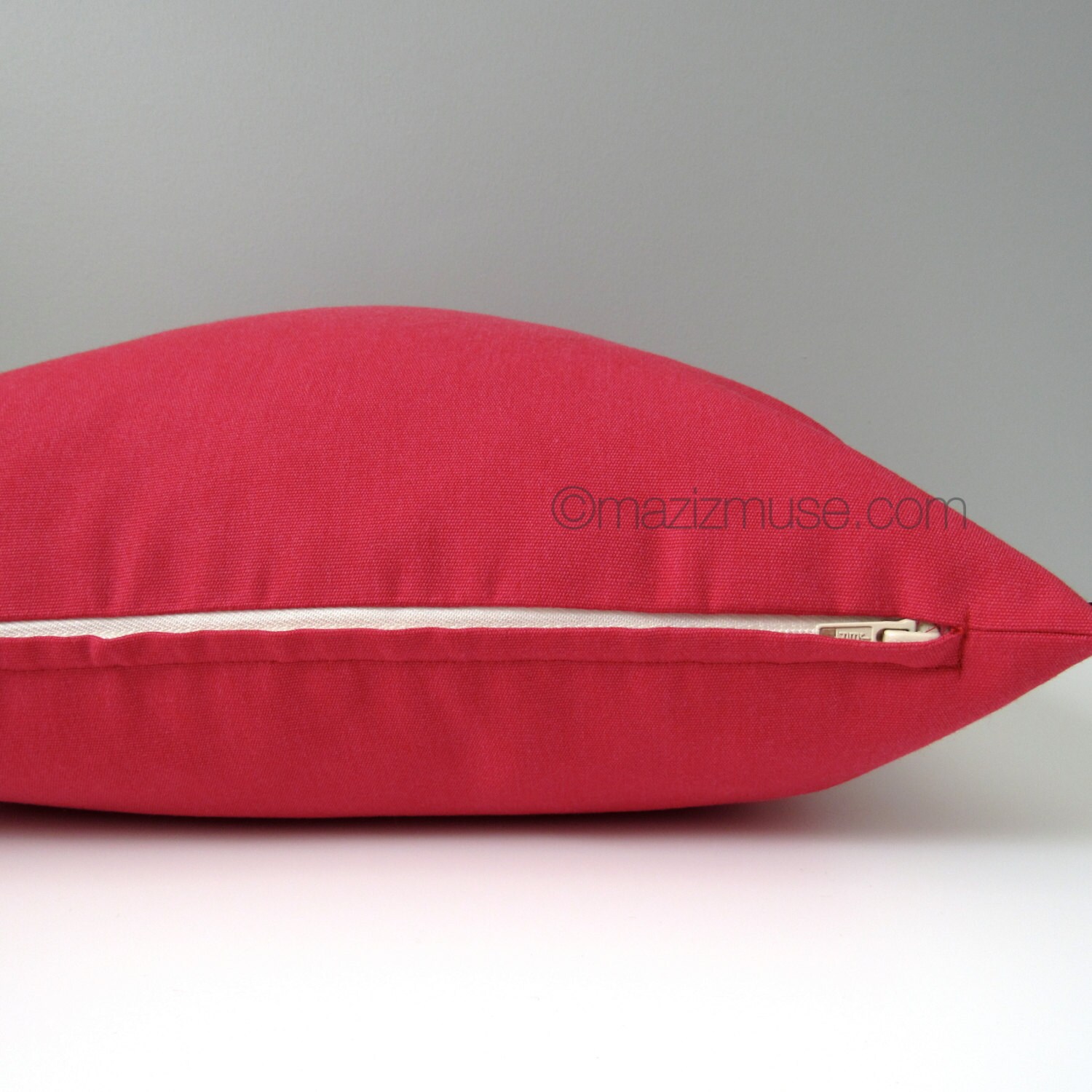 Raspberry Pink Pillow Cover Modern Outdoor Pillow Cover Etsy