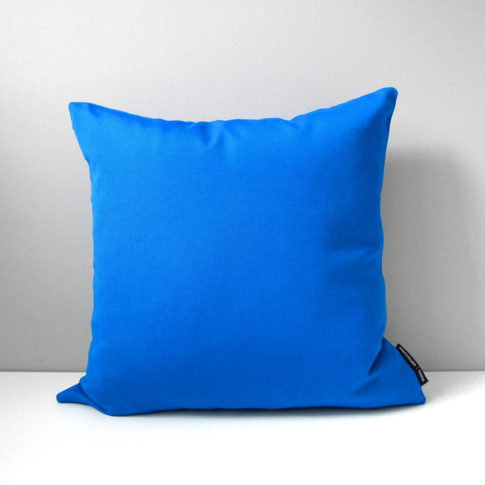 Cobalt Blue Outdoor Pillow Cover Decorative Pillow Case Etsy