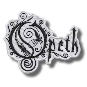 Opeth Patch Badge Applique Embroidered Iron on eab4f1