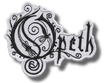 Opeth-patchbadge appliqué geborduurd opstrijkbaar eab4f1