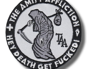 To The Death Embroidered Patch Badge Iron on Applique ea139f