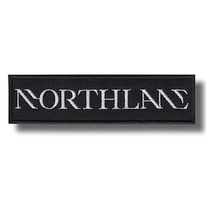 Northlane Broderad Tygmärke Stryk-på Applikation cb0106