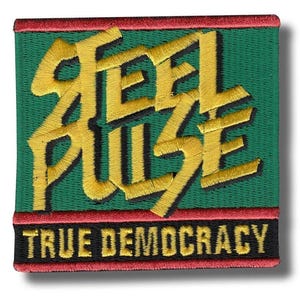 Steel Pulse Embroidered Patch Badge Iron on Applique 6cce8b