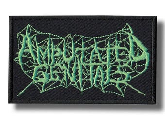Amputierte Gestickte Aufnäher Abzeichen Eisen auf Applikation 8b388b