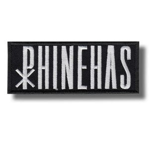 Phinehas lapp med applikation, broderad, stryk-på 9c020c