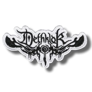 Dethklok Patch Badge Applique Embroidered Iron on 810ecc