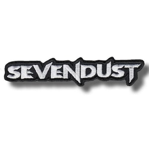 Sevendust Broderad Tygmärke Stryk-på Applikation 99e896