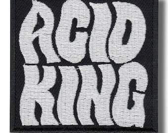 Acid King Embroidered Patch Badge Iron on Applique 211975