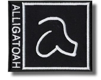 Alligatoah Aufnäher Badge Applikation gestickt Aufbügler 9107b2