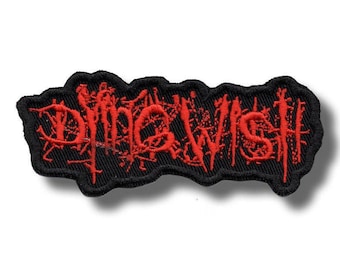 Dying Wish Patch Badge Applique Embroidered Iron on 5c7da2