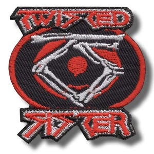 Twisted Sister Patch Badge Applikation Broderad Stryk-på 9d1876