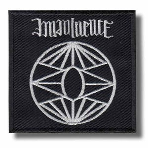 Imminence-lapp med applikation, broderad, stryk-på 932cd9