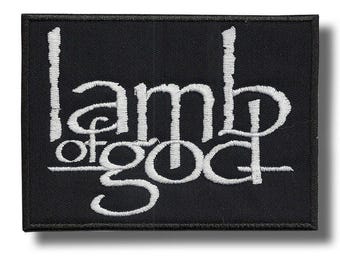 Lamm Gottes gestickt Aufnäher Abzeichen Eisen auf Applikation 1c522d