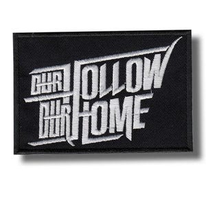 Our Hollow Home Broderad lapp med strykmärke 24b71a