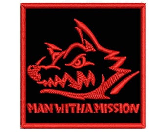 Man With A Mission Patch Badge Applique Embroidered Iron on 555976