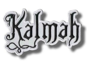 Applique de badge Kalmah, fer brodé sur 2b4977