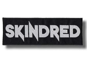 Skindred Gestickter Aufnäher Badge Eisen auf Applikation addbaca