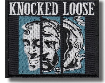 Knocked Loose Embroidered Patch Badge Iron on Applique b67946