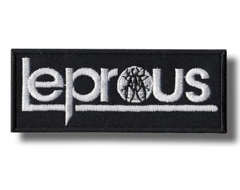 Leprous Embroidered Patch Badge Iron on Applique 0d58e8