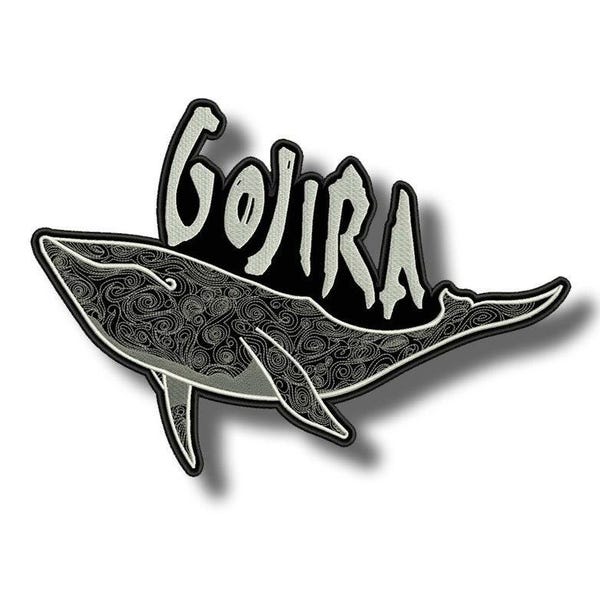Gojira Whales Patch Badge Applique Embroidered Iron on 187814
