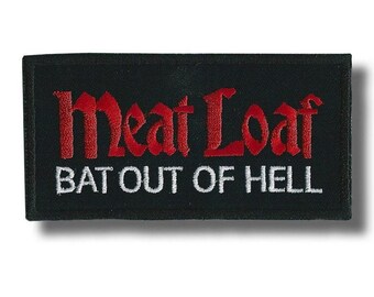 Meat Loaf Gesticktes Aufnäher Abzeichen Eisen auf Applikation 283499
