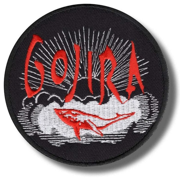 Gojira Patch Badge Applique Embroidered Iron on c74fc2