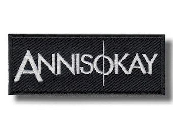 Annisokay haftowana naszywka żelazko na aplikacji 0c5f71