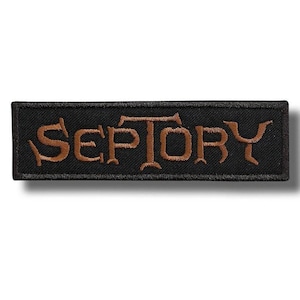 Septory Embroidered Patch Badge Iron on Applique d6e8f3