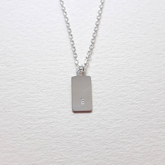 Personalized tag necklace