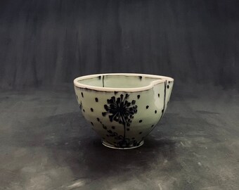 Dandelion Wish Bowl with Altered Shape