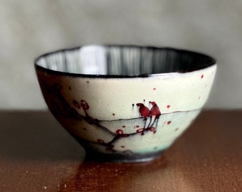 Cherry Blossom Bowl Cereal Soup Personal Bowl