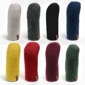 Funda para palo de golf tejida a mano en lana - elige tu color en la tienda