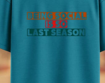 Camiseta gráfica sarcástica divertida, camiseta para redes sociales