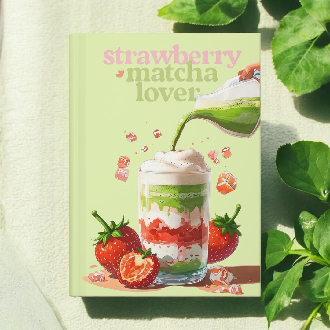 Strawberry Matcha Lover Journal | Matcha Latte | Foodies | Journal Girl ...