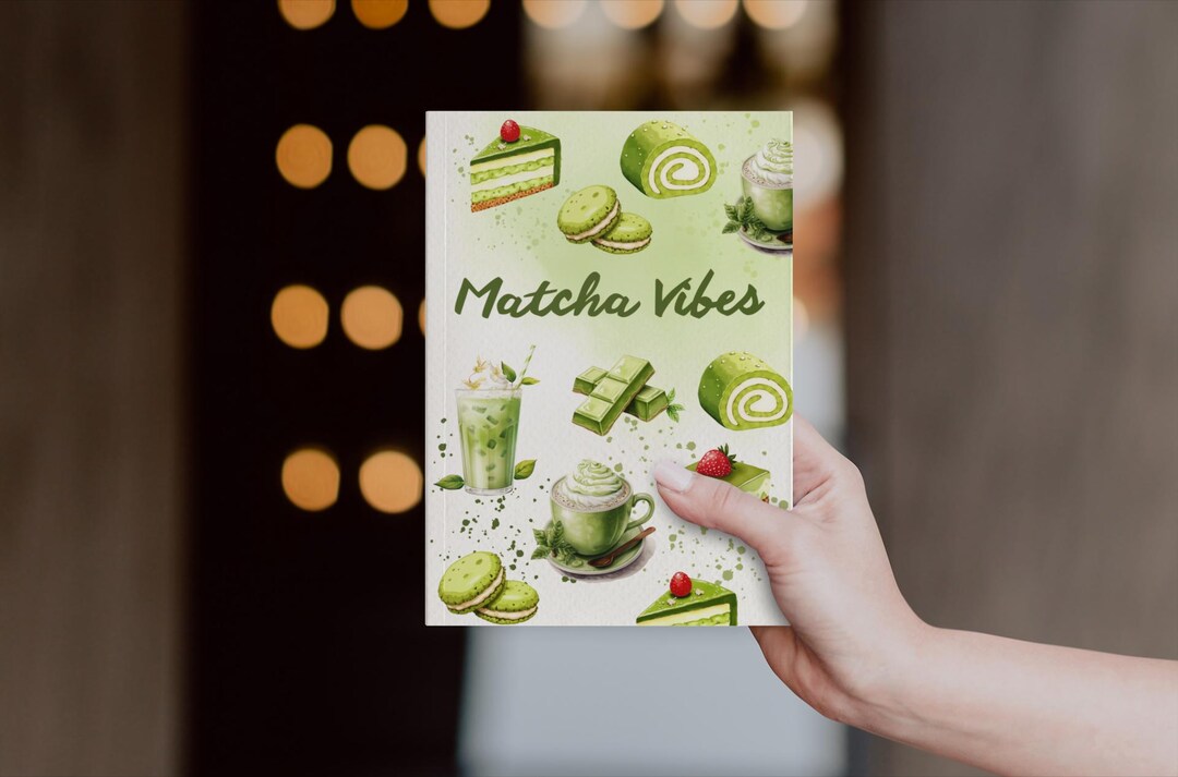 Matcha Vibes: A Premium Hardcover Journal for Matcha Lovers, Perfect ...